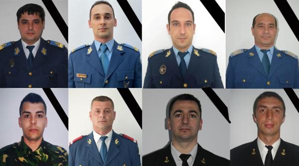 Ei sunt cei șapte militari morți în elicopterul prăbușit la Constanța. MAPN a făcut publică imaginea