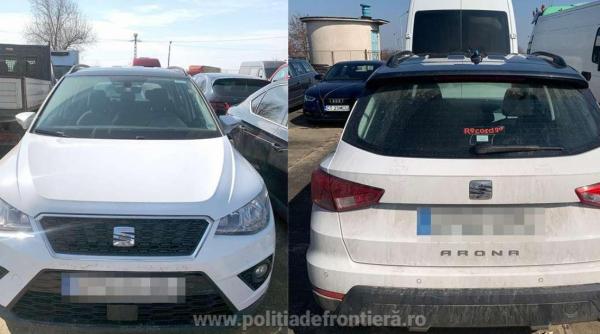 Autoturism, căutat de autorităţile din Spania, descoperit în vama Nădlac. Șoferul român a rămas pieton