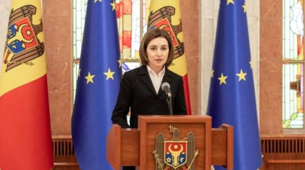 Maia Sandu a semnat cererea Republicii Moldova de aderare la Uniunea Europeană