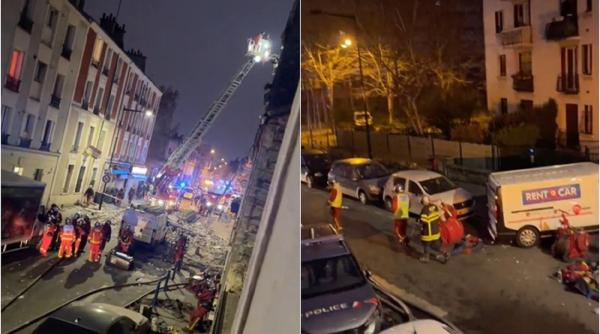 Franța. Explozie puternică într-un bloc din Paris: 22 victime - VIDEO
