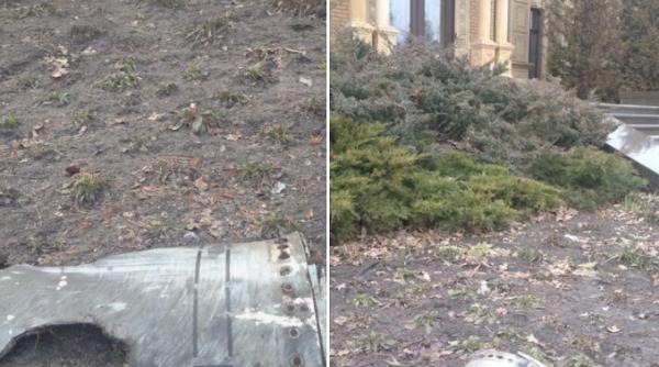 Un fragment de rachetă a căzut în curtea casei lui Zelenski de lângă Kiev: „A ratat“