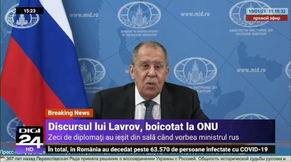Lavrov: „Zelenski încearcă să provoace un conflict între NATO şi Rusia”