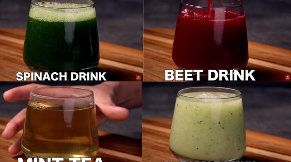 Trucuri pentru o piele mai sănătoasă. Cinci rețete de băuturi doar pe bază de fructe și legume