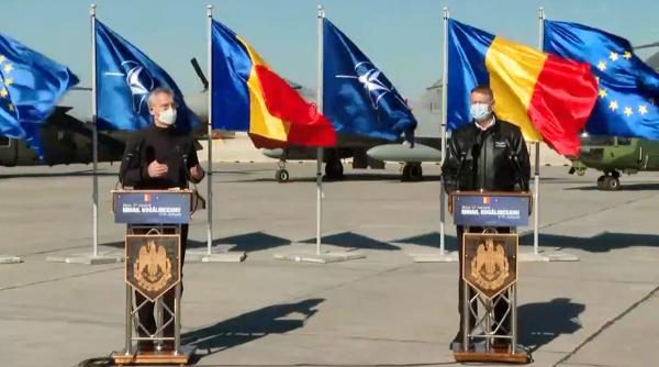 Iohannis: Voi solicita în continuare o prezenţă aliată suplimentară şi întărită pe partea noastră a Flancului estic