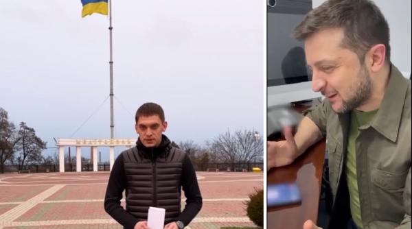 Primarul orașului Melitopol eliberat, după ce a fost răpit vineri de militarii ruși