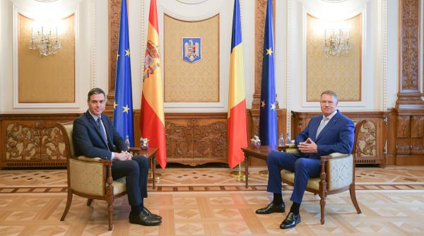 Pedro Sanchez, la Palatul Cotroceni: „Putin încearcă să slăbească UE, pentru că o vede ca pe o ameninţare”