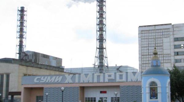 Ucraina: Scurgeri de amoniac detectate la combinatul chimic de la Sumî 