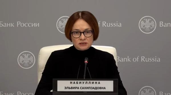 Șefa Băncii Centrale a Rusiei a vrut să demisioneze. Putin a oprit-o