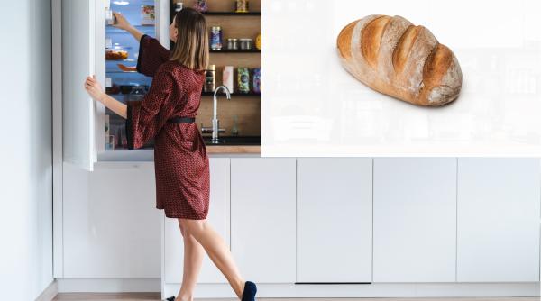 Ține pâinea departe de frigider. Trucuri ca să nu mai irosești banii aiurea