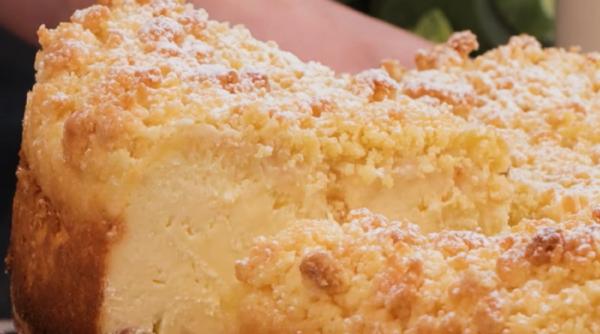 Alternativa pentru tradiționala Pască, cu multă cremă de brânză. Secretul care o face extrem de ușor de pregătit