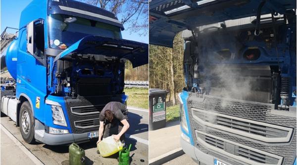 Germania. Un şofer român de TIR a avut parte de o întâmplare cu totul neaşteptată: „Am reușit să spălăm imaginea României”