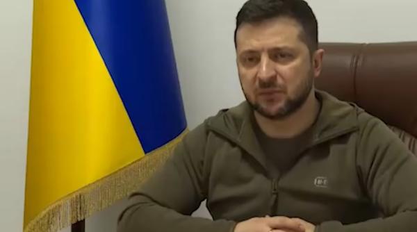 Volodimir Zelenski va vorbi în Parlamentul României luni, 4 aprilie