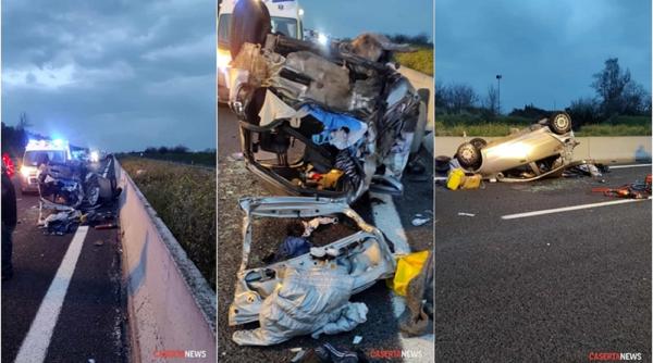 Italia. Accident înfricoșător cu patru mașini. Un român și-a pierdut viața, celelalte persoane sunt rănite. VIDEO