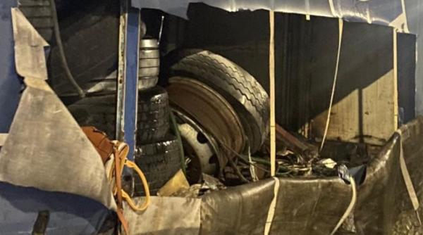 Italia. Un șofer român, la pas de moarte, după ce camionul său a luat foc