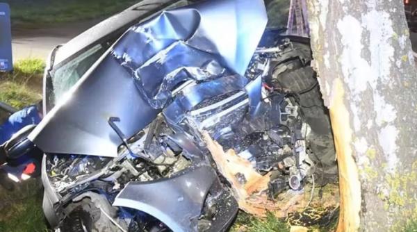 Germania. Un român se zbate între viață și moarte după un accident cumplit: Nu purta centura de siguranță