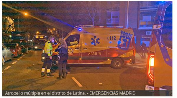 Spania. Doi români, spulberați intenționat cu o mașină. Poliția caută șoferul unui BMW care a lovit grupul de tineri în fața unui club