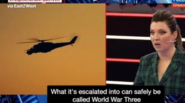 Toate canalele TV din Rusia anunță că a început Al Treilea Război Mondial