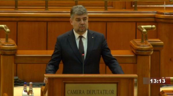 Marcel Ciolacu i-a transmis felicitări lui Macron pentru câștigarea alegerilor: „Francezii au ales valorile europene”