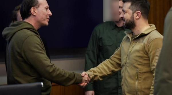 Florin Cîțu s-a întâlnit cu Volodimir Zelenski: O onoare să mă aflu în Ucraina