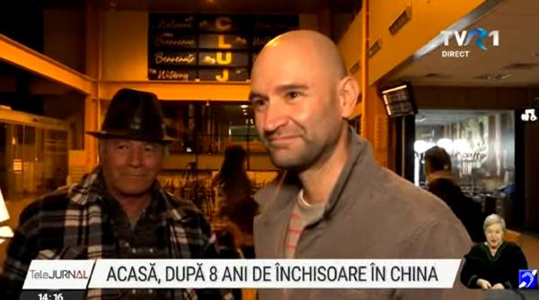 Marius Balo, mesaj emoționant pentru românii care i-au fost alături timp de 8 ani de închisoare în China