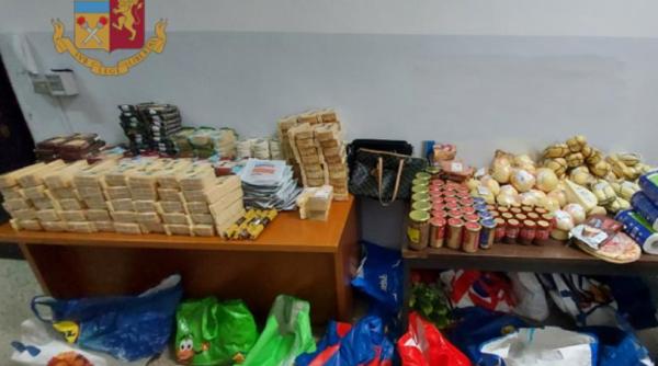 Patru români arestați în Italia, după ce au furat produse de 6.000 de euro din magazinele Eurospin