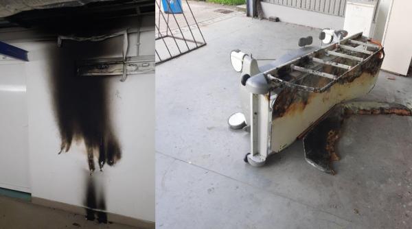 Incendiu la Spitalul Județean Timiș. Pompierii nu au fost solicitați: „Va urma un control referitor la respectarea normelor“ 