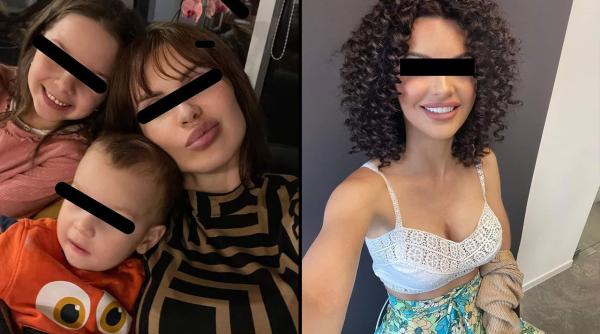 Tatăl copiilor e în Austria, la muncă: Ea este femeia care a sărit cu cei doi copilași în braţe, de la etajul 10. Iulia le-a dat viață, dar le-a și luat-o