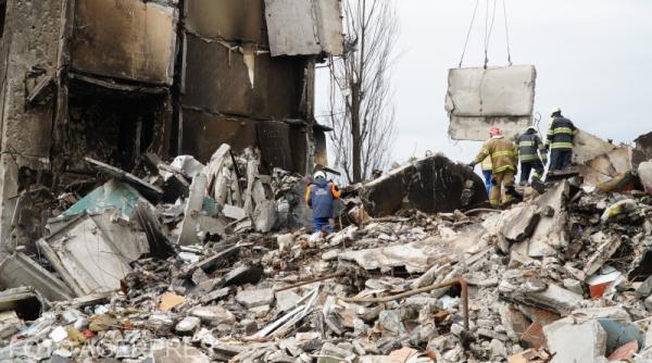 Peste 40 de persoane, găsite moarte sub dărâmăturile clădirilor distruse din Borodianka