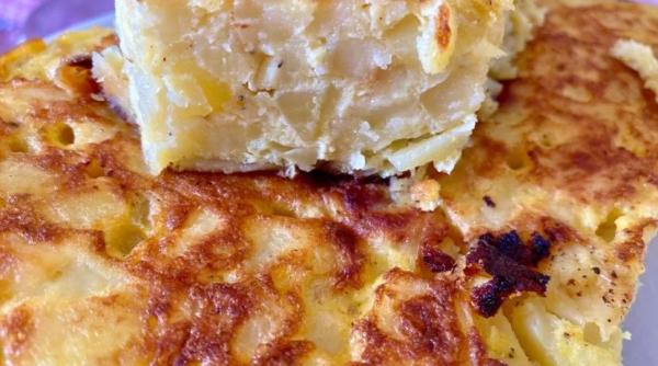 Omletă de cartofi, care se topește în gură. Rețeta tradițională a bunicii de care nu ați știut până acum