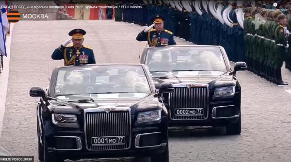 Parada de 9 mai din Moscova. Șoigu a apărut în decapotabilă, Putin se salută cu veteranii. Galerie Foto 