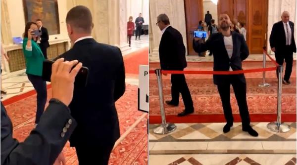 Scandal în Parlament. Un deputat AUR l-a amenințat cu bătaia pe liderul deputaților PSD: „Vezi să nu te pocnesc acum!” - VIDEO