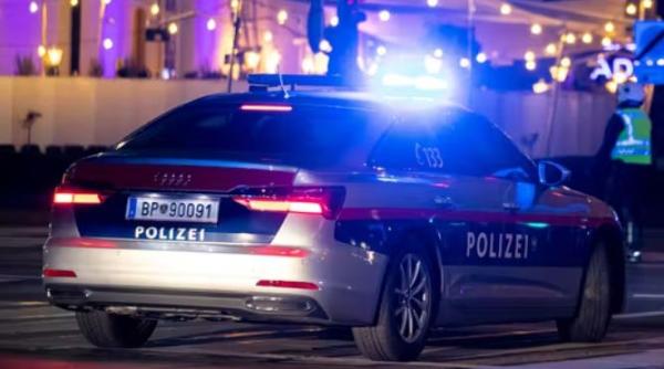 Austria. Un român și-a amenințat soția cu un cuțit și a băgat în spital trei polițiști, care veniseră să-l aresteze