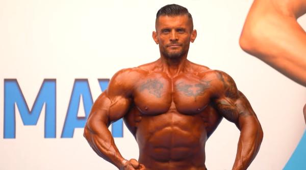 Polițist român, medaliat la Campionatul European de Culturism și Fitness din Spania