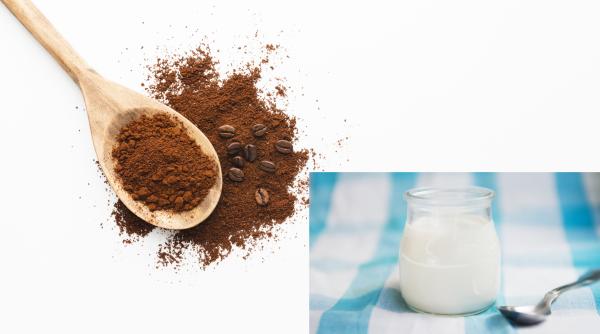 Habar nu aveai ce truc uimitor poți face din două linguri de zaț de cafea și două de iaurt. Trebuie să-l încerci