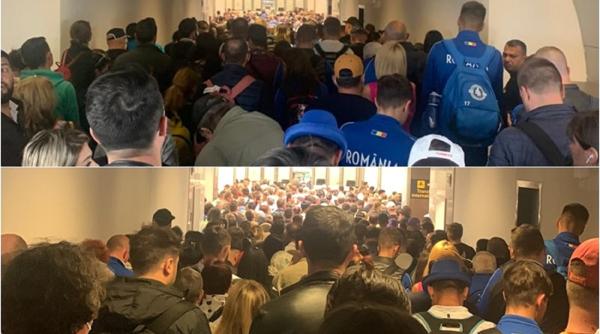 Haos pe Aeroportul Otopeni. Sute de români care au venit din străinătate au așteptat la cozi: „Și ne mai mirăm de ce ne înjură străinii”