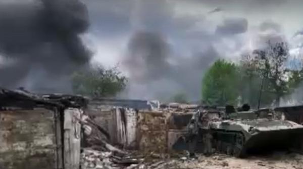 Ploaie de rachete în Donbas. Următoarele ore sunt decisive, rușii vor o victorie majoră