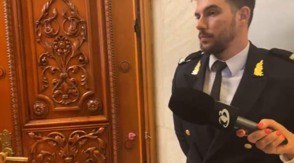 Circ în Parlament. George Simion a forțat ușa biroului lui Marcel Ciolacu: "Nu este la muncă!"