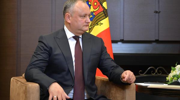 Igor Dodon a fost reținut 