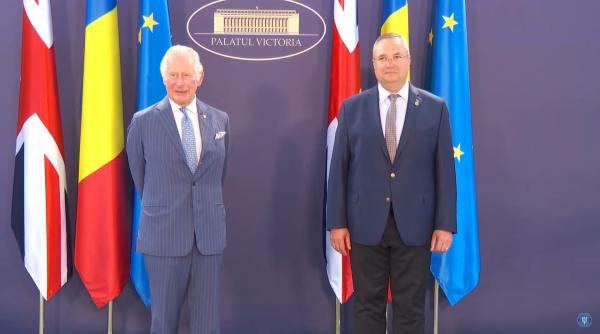Prinţul Charles - primit de premierul Nicolae Ciucă