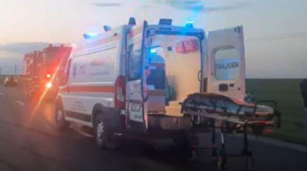 Doi români au murit într-un accident grav. Impact violent între o cisternă şi un autoturism