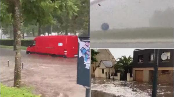 Franţa, lovită de furtuni violente: O persoană a murit, alte 15 au fost rănite