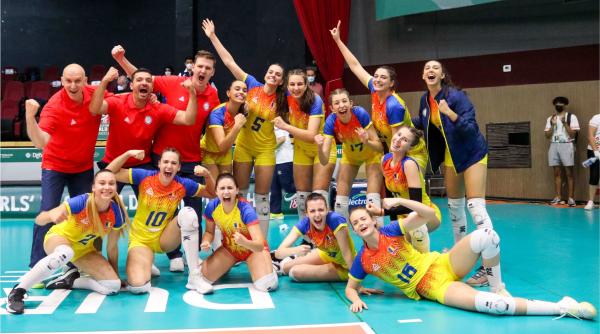 Naționala de volei feminin a României s-a calificat în semifinalele Golden League