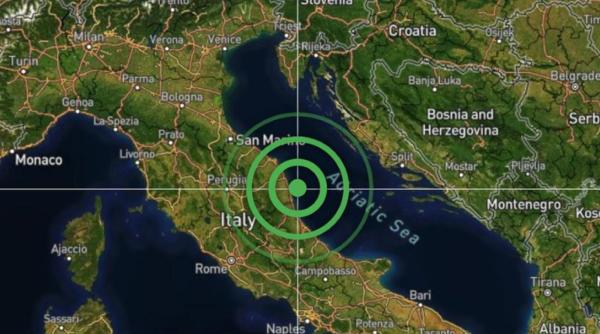 Italia, zguduită de un cutremur puternic: În ce zone s-a simțit seismul