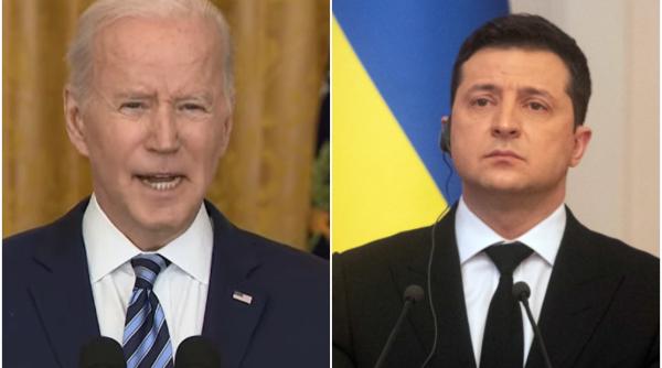 Biden afirmă că Zelenski „nu a vrut să audă“ avertismentele sale privind invazia rusă