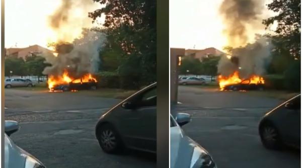 Mașina unor români, incendiată la Milano după scandalul monstru din weekend. Italienii cer intervenția ministrului de Interne