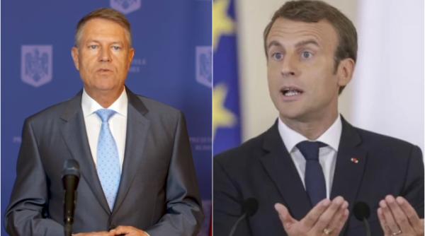 Iohannis îl primește, miercuri, pe Macron, la Baza Aeriană Kogălniceanu