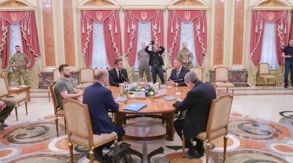 Zelenski i-a spus lui Macron ce crede despre întâlnirile lui cu Putin 