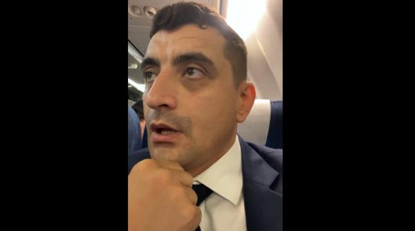 George Simion a urcat în avionul care duce parlamentarii în Republica Moldova, deși are interdicție
