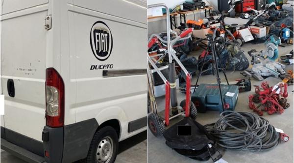 Germania. Zece români, prinși cu marfă furată de peste 100.000 de euro în dube