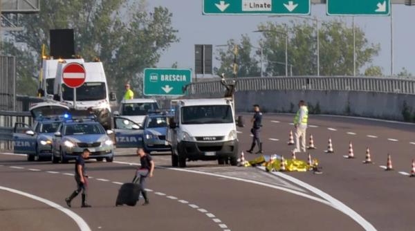Italia. Transportator român, ucis alături de coleg: „Nu i-am văzut! Nici măcar nu și-a dat seama de impact”